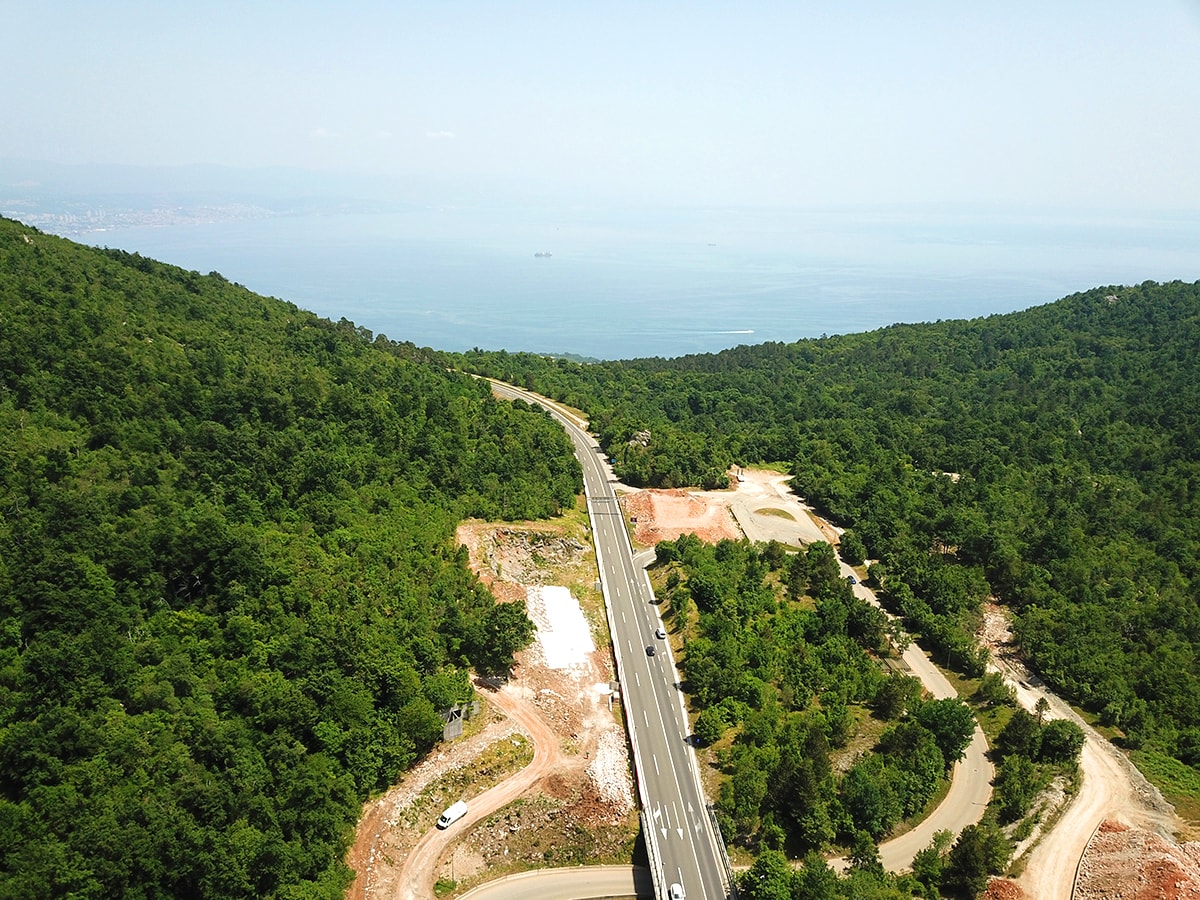 Jadranska autocesta faza 2B - Istarski Ipsilon A8 - PORTAL KVARNER - 3 - Octopus, Rijeka